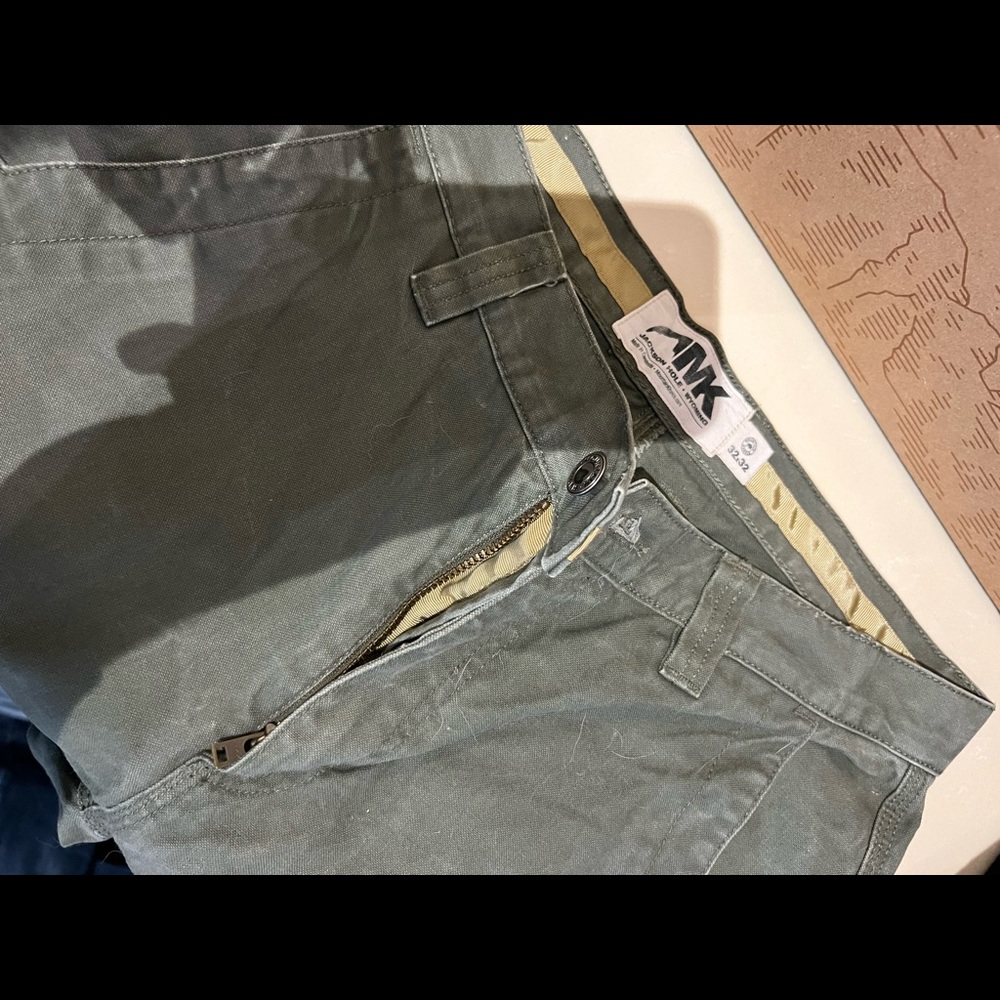 Mountain khaki canvas pants